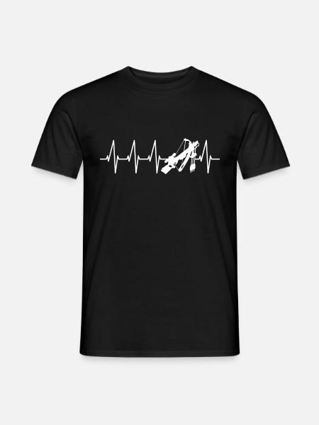 Arbalète - T-shirt homme - noir