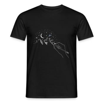 Sky - Men's T-Shirt - black - Front - AI Model Male 178 light (178cm)