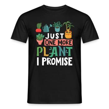 Pflanzen Gartenarbeit Gärtner Geschenk - Männer T-Shirt - Schwarz - Vorne - AI Model Male 178 light (178cm)