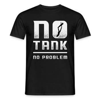 Freitaucher Freitauchen Apnoe Tauchen Geschenkidee - Männer T-Shirt - Schwarz - Vorne - AI Model Male 178 light (178cm)