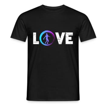 Sporty Hobby Leidenschaft Discus - Männer T-Shirt - Schwarz - Vorne - AI Model Male 178 light (178cm)