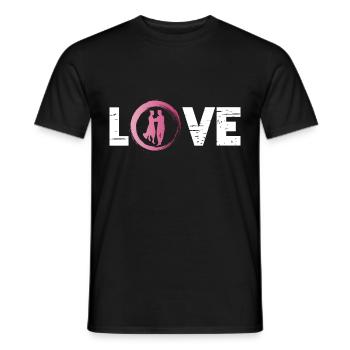 Sporty Hobby Leidenschaft Tanzen - Männer T-Shirt - Schwarz - Vorne - AI Model Male 178 light (178cm)