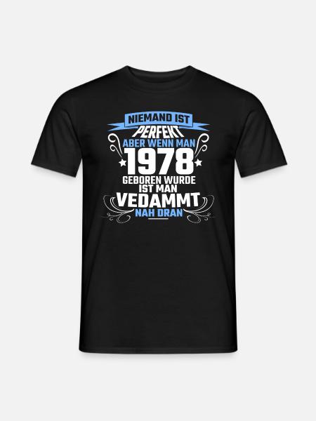1978 - T-shirt homme - noir