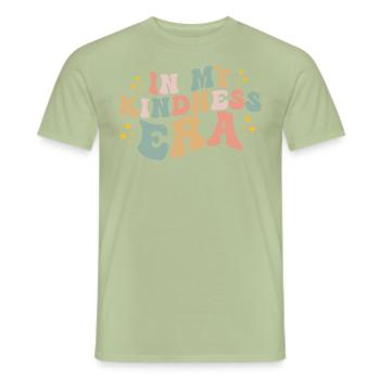 In My Kindness Era Funny Groovy In My Kindness Era - T-shirt homme - vert sauge - Devant - AI Model Male 178 light (178cm)