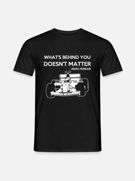 Rennwagen Ferrari Geschenk - T-shirt herr - svart
