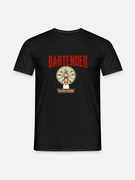 Bartender - Bartender - Bar - Men's T-Shirt - black