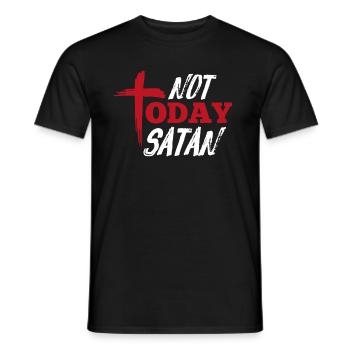 religion - T-shirt homme - noir - Devant - AI Model Male 178 light (178cm)