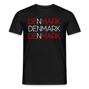 DANEMARK - T-shirt homme - noir - Devant - AI Model Male 178 light (178cm)