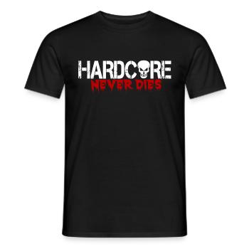 Gabber Rave Techno Hardstyle Jumpstyle - T-shirt homme - noir - Devant - AI Model Male 178 light (178cm)