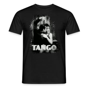 Tango - Men's T-Shirt - black - Front - AI Model Male 178 light (178cm)