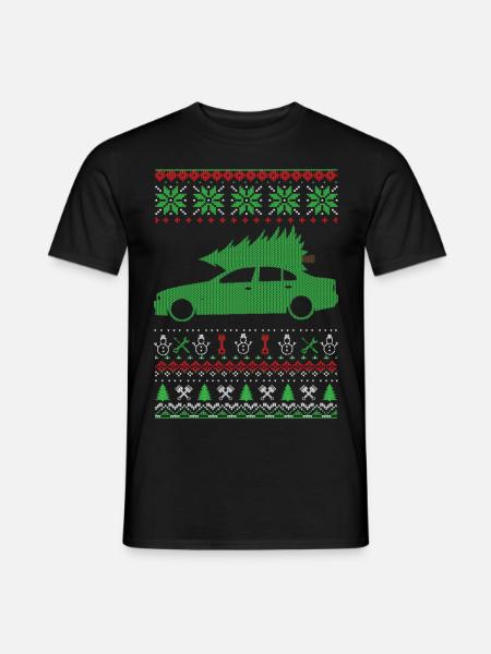 Christmas Ugly Sweater - Men's T-Shirt - black