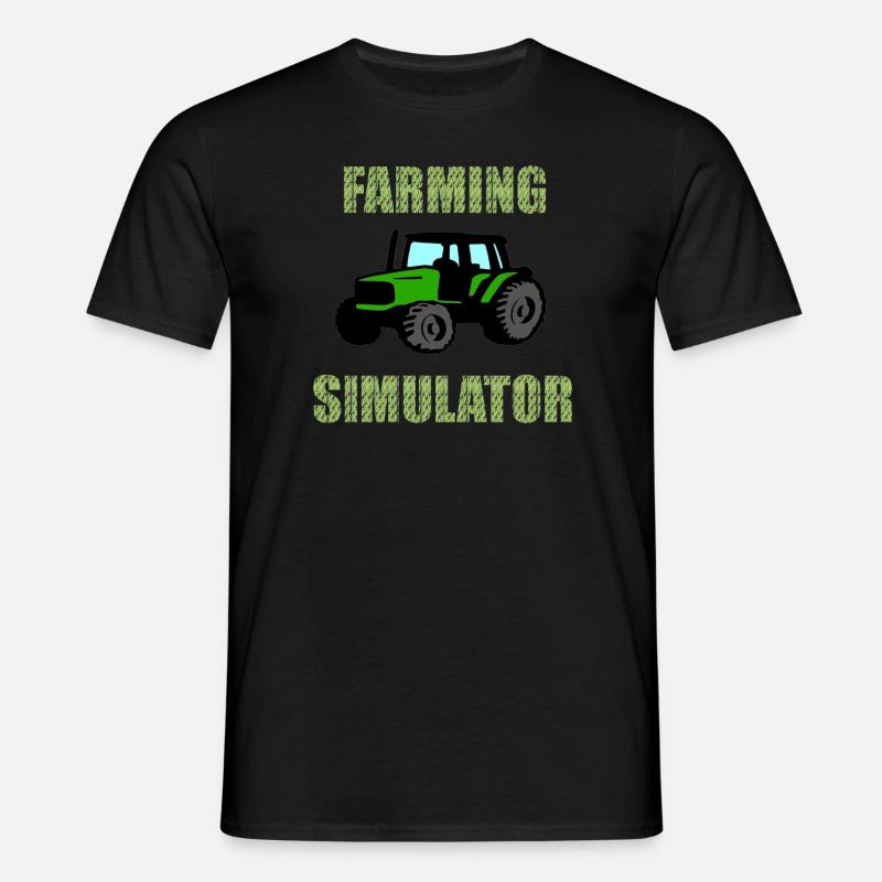 Farming Simulator - Männer T-Shirt - Schwarz