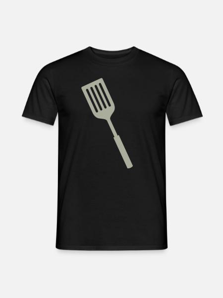 Spatula Gift idea - Men's T-Shirt - black