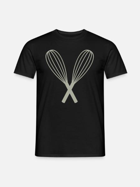 Whisk cook gift idea - Men's T-Shirt - black