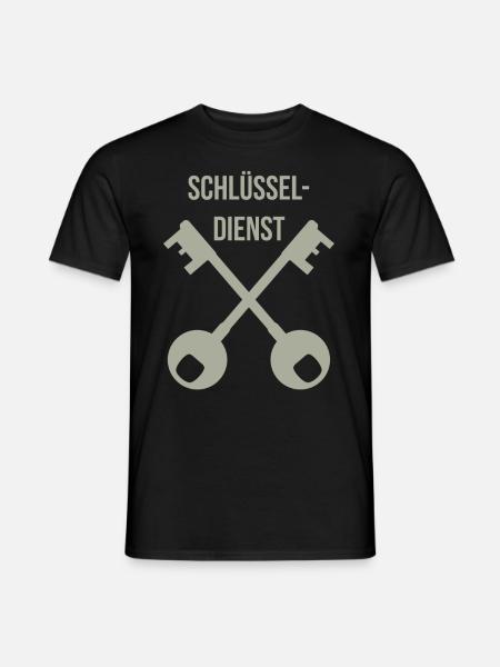 Locksmith, keys, gift idea - Men's T-Shirt - black
