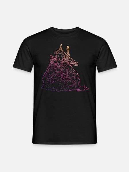 Buddha Yoga Mantra Buddhist Tao Zen Geschenk - Mænd T-shirt - sort