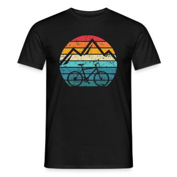 Je fais du vélo sans batterie - T-shirt homme - noir - Devant - AI Model Male 178 light (178cm)