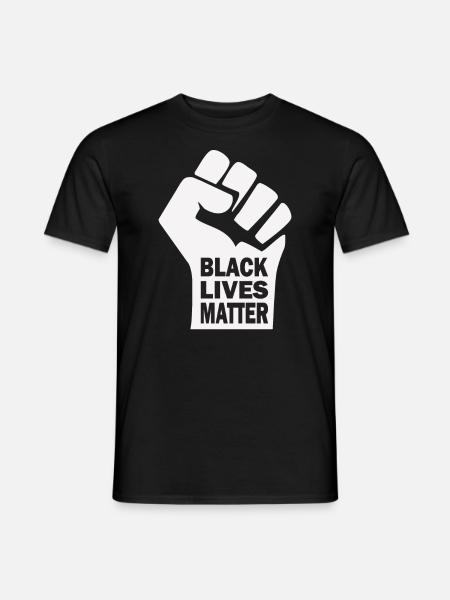 Black Lives Matter - Männer T-Shirt - Schwarz