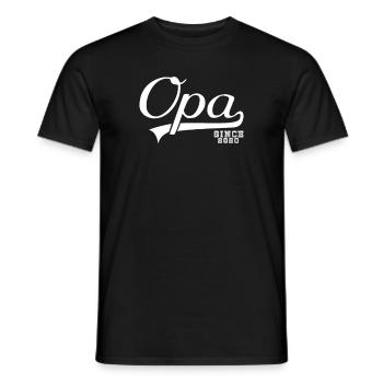 Grand-père 2020 Grand-père - T-shirt homme - noir - Devant - AI Model Male 178 light (178cm)