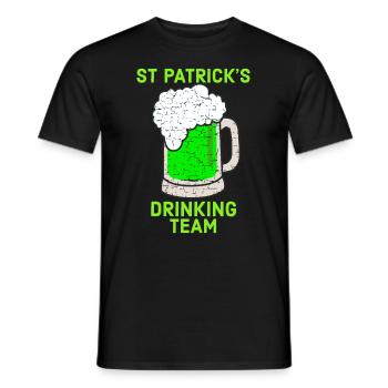 Irisch, Irisch, Irland, Irland, Irland - Männer T-Shirt - Schwarz - Vorne - AI Model Male 178 light (178cm)
