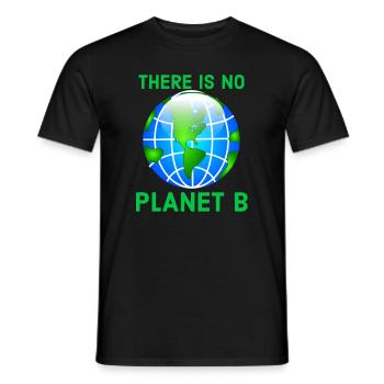 Environmental, Climate Change, Climate Change - Men's T-Shirt - black - Front - AI Model Male 178 light (178cm)