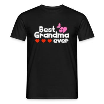 Mother's Day, Mother's Day, Mother's Day, Mother's - Men's T-Shirt - black - Front - AI Model Male 178 light (178cm)