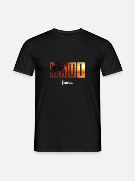 Maui hawaii - Men's T-Shirt - black