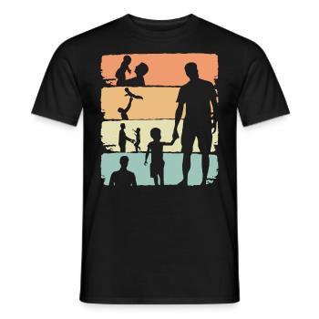 Patenonkel Geschenk | Onkel Geschenkidee - Männer T-Shirt - Schwarz - Vorne - AI Model Male 178 light (178cm)