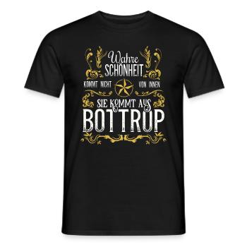 Wahre Schönheit kommt aus Bottrop - Männer T-Shirt - Schwarz - Vorne - AI Model Male 178 light (178cm)