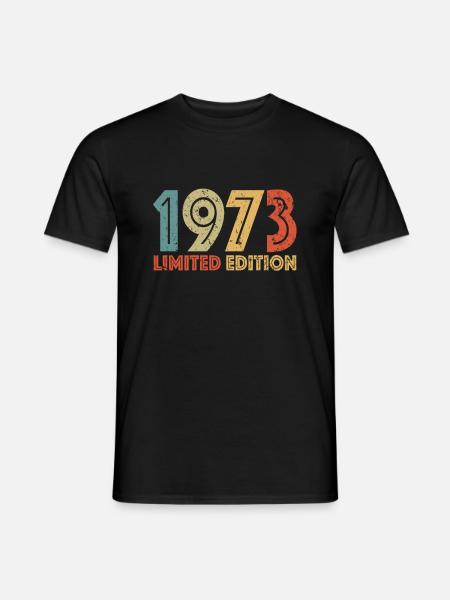 Limited Edition 1973 - Men's T-Shirt - black