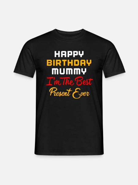 Birthday, Birthday, Birthday, Birthday, Birthday - Men's T-Shirt - black