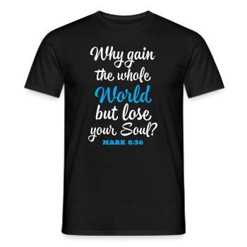 Jésus, Jésus, Jésus chrétien chrétien chrétien chrétien - T-shirt homme - noir - Devant - AI Model Male 178 light (178cm)