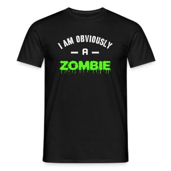 Halloween Halloween Halloween Halloween Halloween - T-shirt homme - noir - Devant - AI Model Male 178 light (178cm)