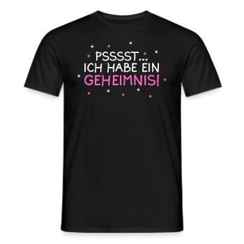 Schwangerschaft Schwanger Mama Eltern Familie - Männer T-Shirt - Schwarz - Vorne - AI Model Male 178 light (178cm)