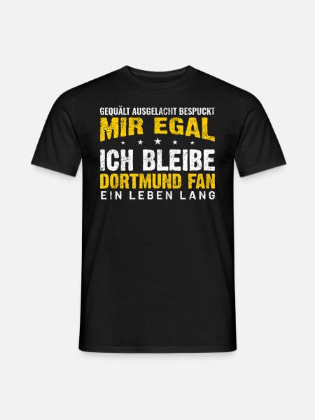 Dortmund Fan - Männer T-Shirt - Schwarz