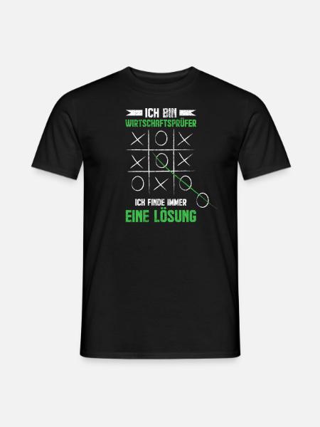 Wirtschaftsprüfer - Männer T-Shirt - Schwarz