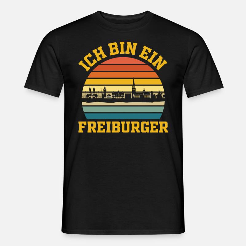 Freiburg | Ich bin ein Freiburger - Männer T-Shirt - Schwarz
