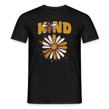 Type d’abeille Choisissez la bonté - T-shirt homme - noir - Devant - AI Model Male 178 light (178cm)