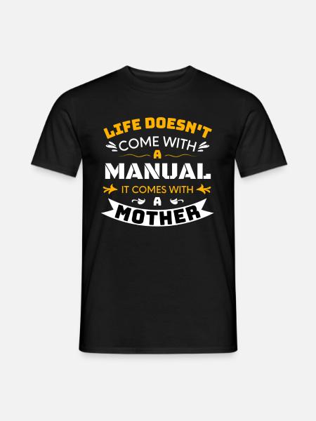Muttertag Muttertag Muttertag Muttertag muttertag - Männer T-Shirt - Schwarz