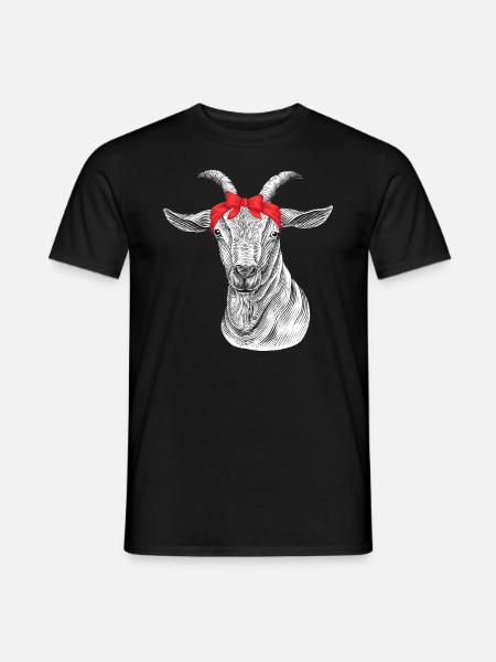 Goat Goat Goats - Men's T-Shirt - black