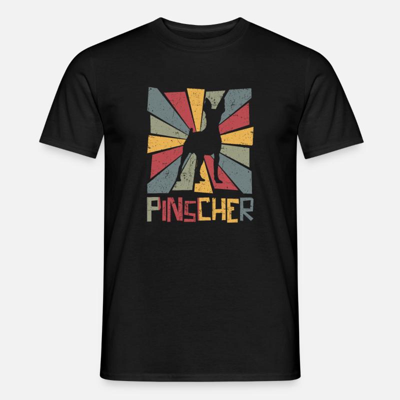 Pinscher - Männer T-Shirt - Schwarz