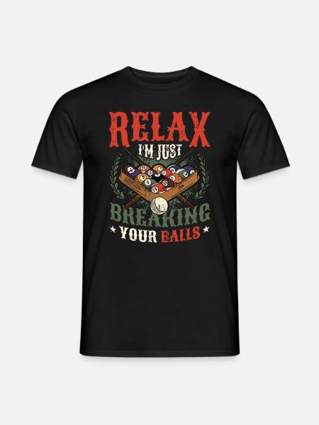Billiards Pool Players - Men's T-Shirt - black
