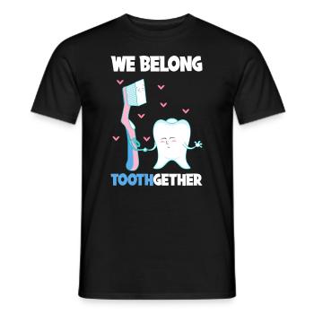 Dentist Dental Assistant Dental Assistant Gift - Men's T-Shirt - black - Front - AI Model Male 178 light (178cm)