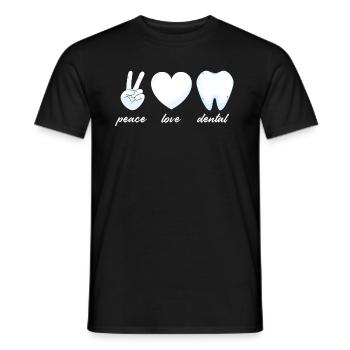 Dentist Dental Assistant Dental Assistant Gift - Men's T-Shirt - black - Front - AI Model Male 178 light (178cm)