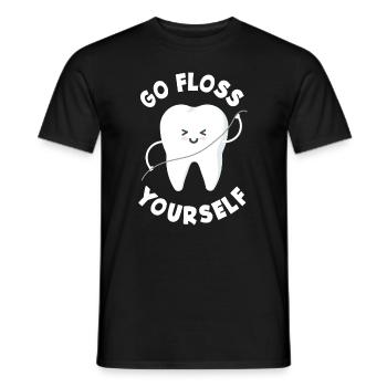 Dentist Dental Assistant Dental Assistant Gift - Men's T-Shirt - black - Front - AI Model Male 178 light (178cm)
