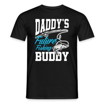 Fun Fishing Angler Fisherman Gift - Men's T-Shirt - black - Front - AI Model Male 178 light (178cm)