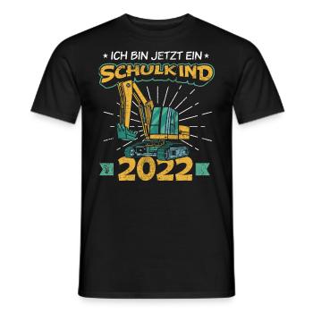 Einschulung Geschenk | Einschulung Jungen Geschenk - Männer T-Shirt - Schwarz - Vorne - AI Model Male 178 light (178cm)