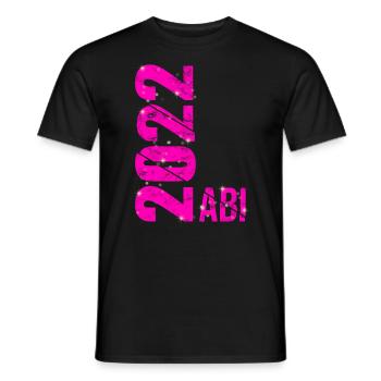 Abitur 2022 Geschenk Junge Mädchen Abi 2022 - Männer T-Shirt - Schwarz - Vorne - AI Model Male 178 light (178cm)