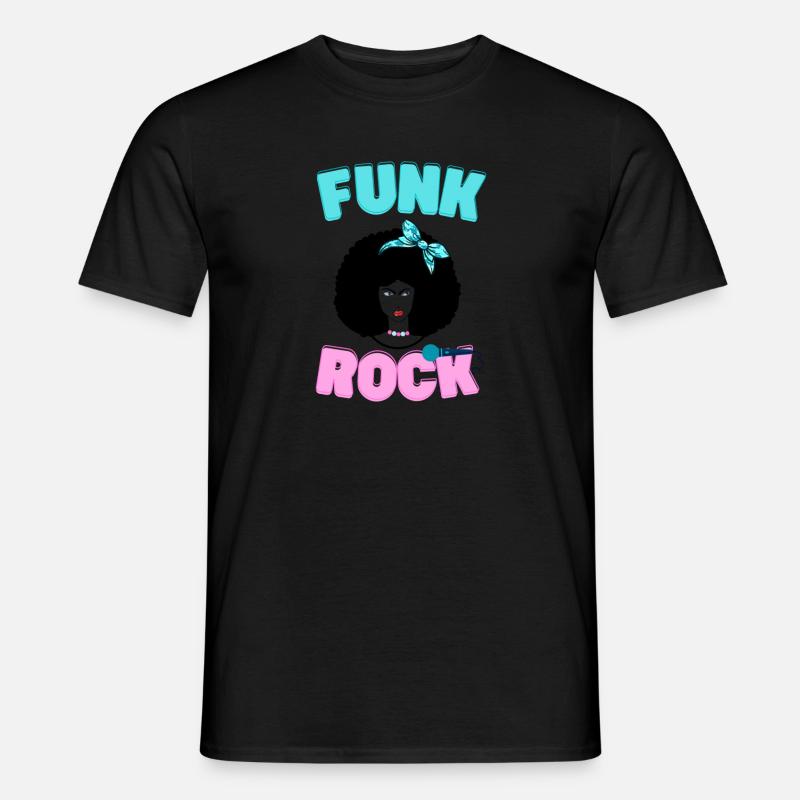 Funk Rock - Männer T-Shirt - Schwarz