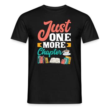 Bookworm Book Lover Librarian Gift - Men's T-Shirt - black - Front - AI Model Male 178 light (178cm)